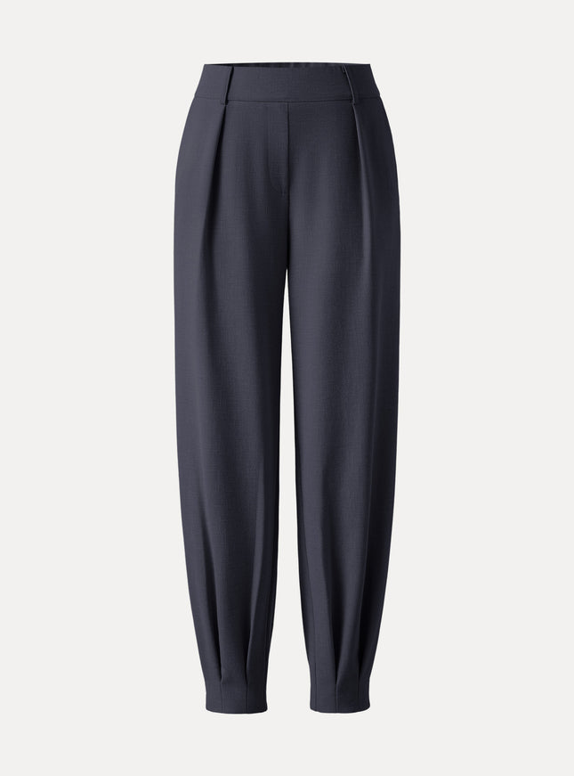 Stretch Linen-Like Wrinkle-Resistant Tapered Pant