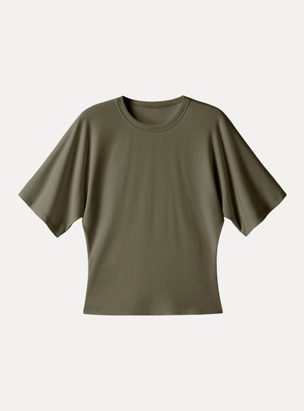 Elevated Cotton-Blend Essential Tee