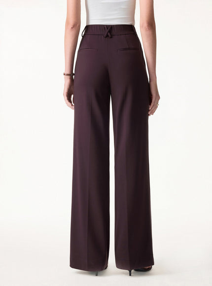 Stretchy Flowy High Rise Wide Leg The Success Pants
